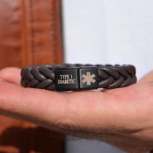 Extra large medical id bracelet sales