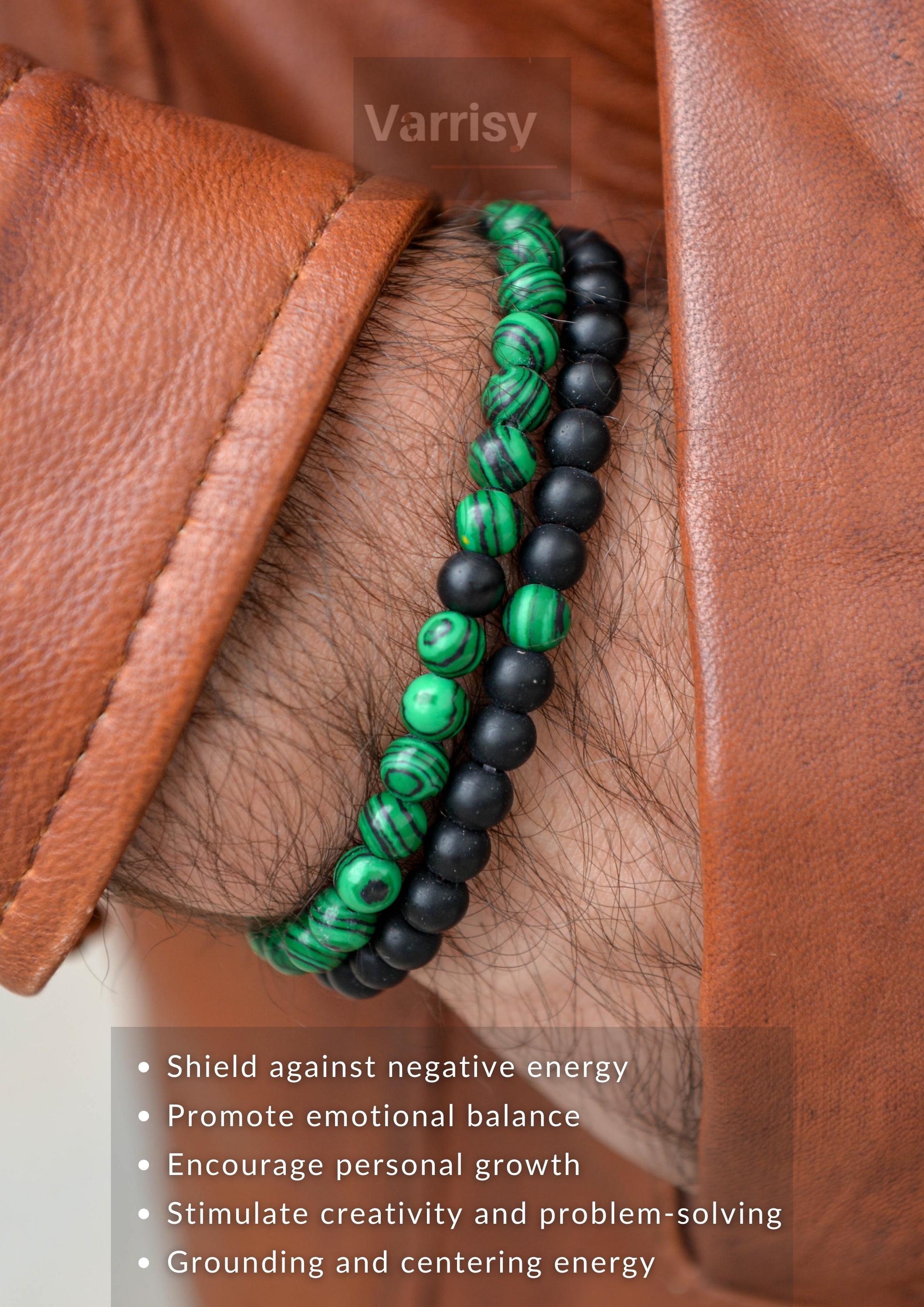 Risparmia alla grande su Bracciale In Occhio Di Tigre E Pietra Lavica Bracciale Da Diffusore Olio Essenziale In Pietra Lavica Nera 8mm Per Uomo E