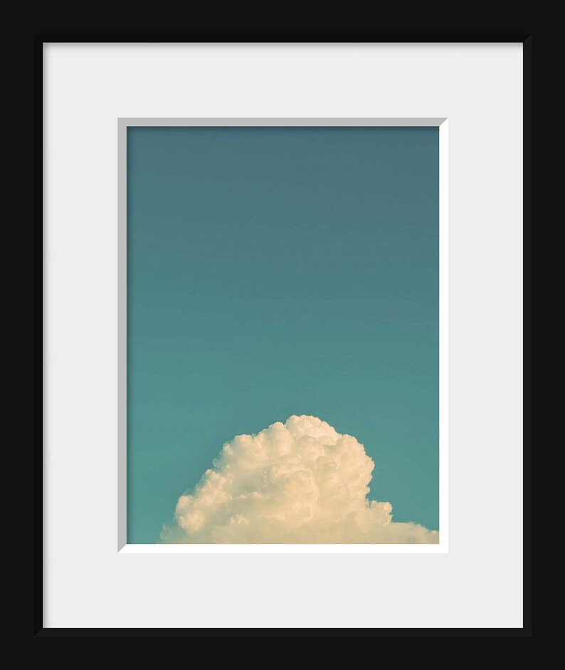 Cloud and Sky Color Photo Nature FREE US SHIPPING - Etsy