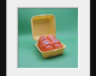 Vintage Chicken Nuggets McDonald's Happy Meal toy Photograph Fine Art Home Decor