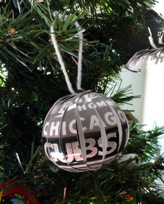 Items similar to Cubs Wrigley Field Sign Photo Ornament ...