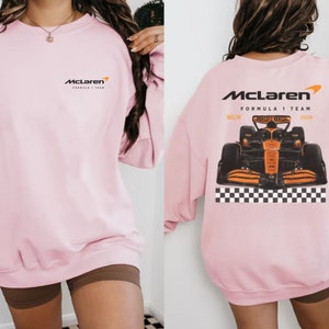 2024 McLaren F1 Gildan Unisex Tshirt - Lando Norris  Oscar Piastri Inspired Racing Tee Gift for F1 Fans