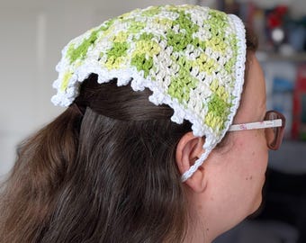 Crochet Bandana 100% Cotton