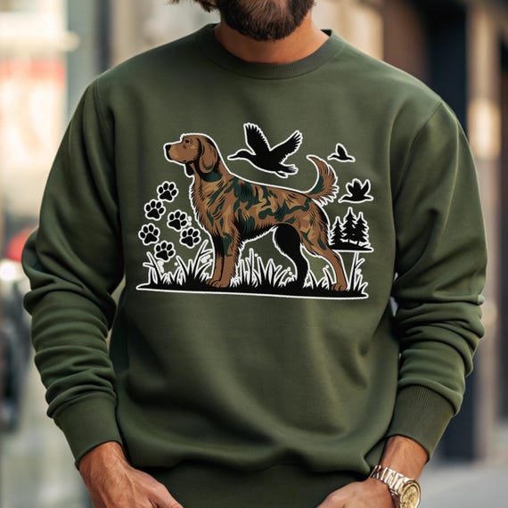 Sudadera con capucha para caza de patos: estampado de camuflaje