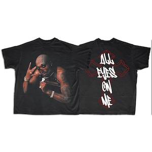 Maglietta oversize All Eyez On Me
