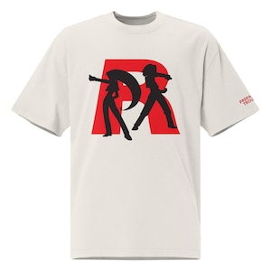 Team Rocket Oversized Vintage T-Shirt