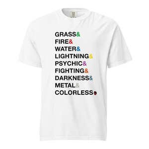 Choose Your Type Unisex Garment-Dyed Heavyweight T-shirt