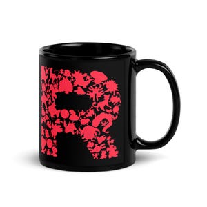 Rocket Arsenal Black Glossy Mug