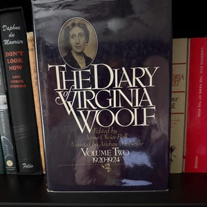 The Diary of Virginia Woolf, Volume Two, 1920-1924, erste amerikanische Ausgabe, gebunden