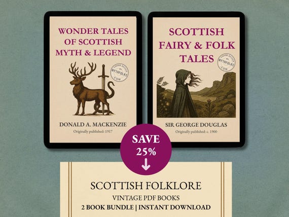 Scottish Folklore, Myths & Fairy Tales eBook PDF Download Bundle (2 for 1)