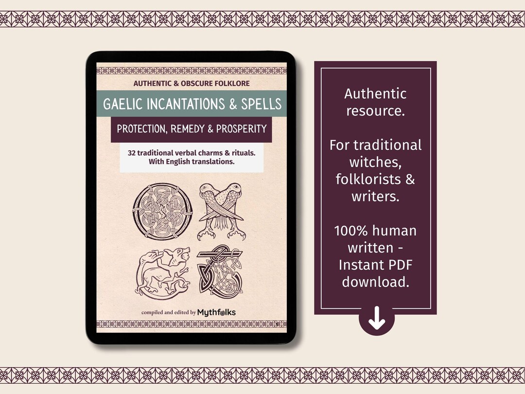 Authentic Gaelic Incantations and Rituals: Original Celtic Folk Magic ...