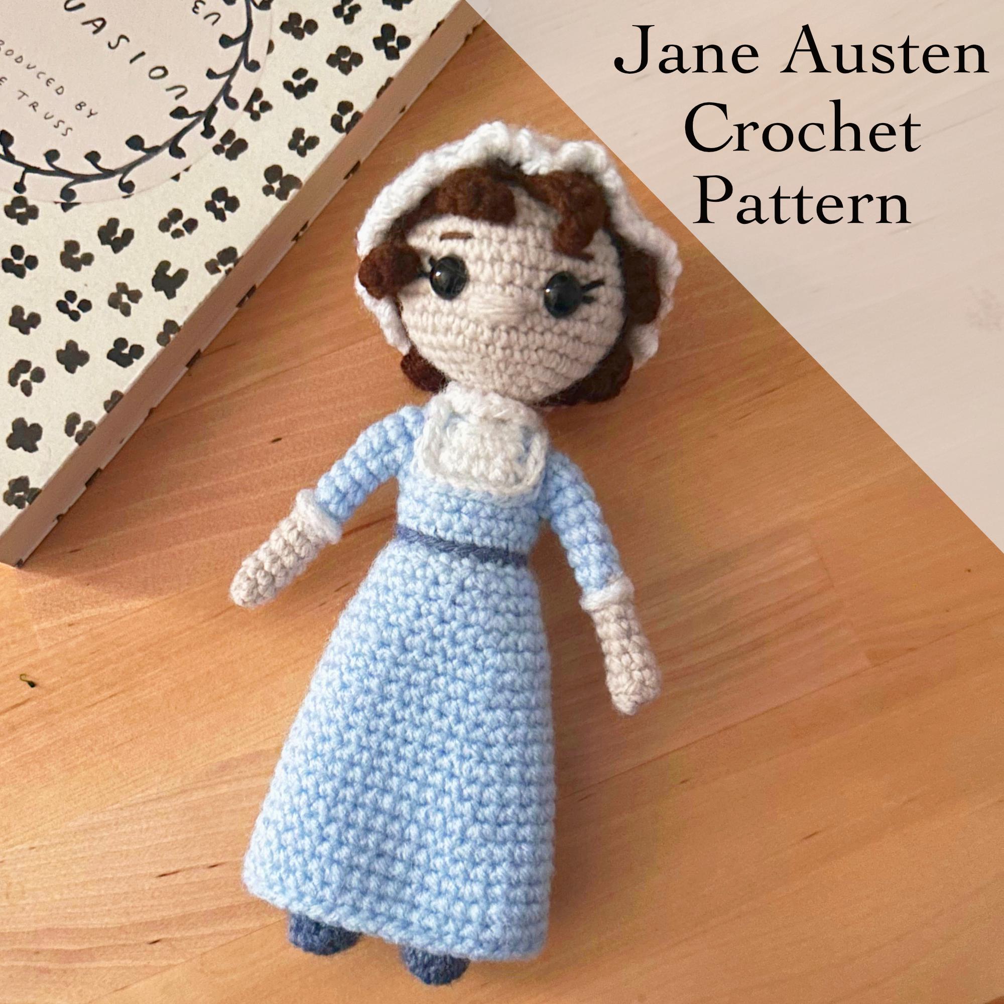 Jane Austen Crochet Pattern, image size:2000x2000