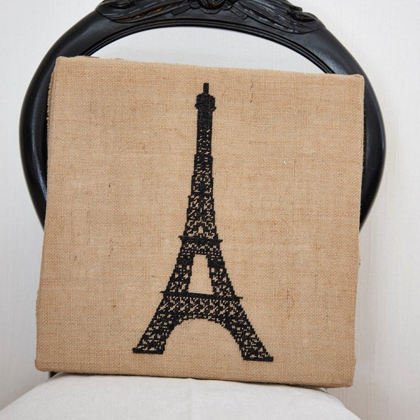 EIFFEL TOWER, Anette Eriksson, Cross stitch pattern, black