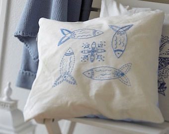 Embroidery pattern, HERRING