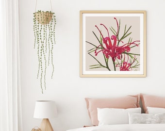 Cross stitch pattern, GREVILLEA