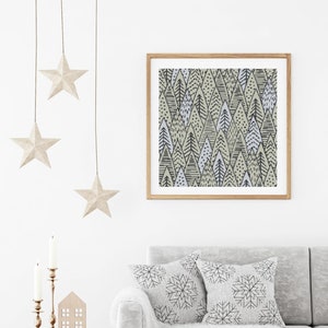 Cross stitch pattern, SCANDI PINE