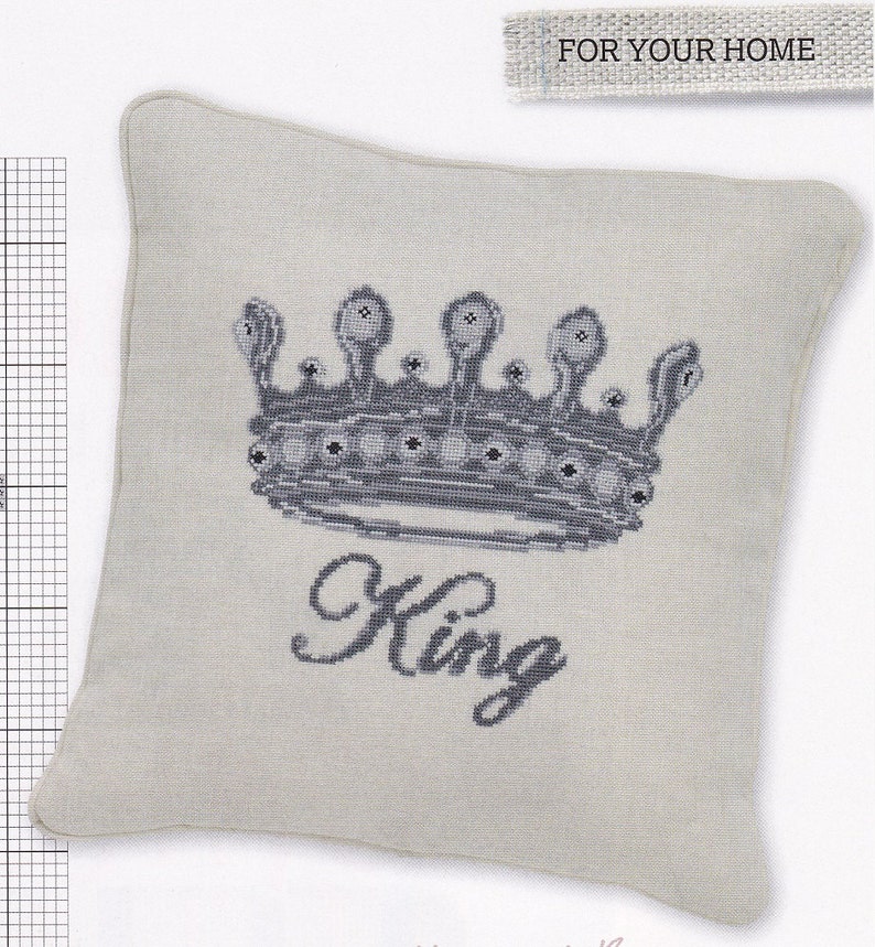 Cross Stitch Pattern KING Etsy