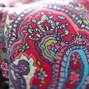 Needlepoint pattern, PAISLEY