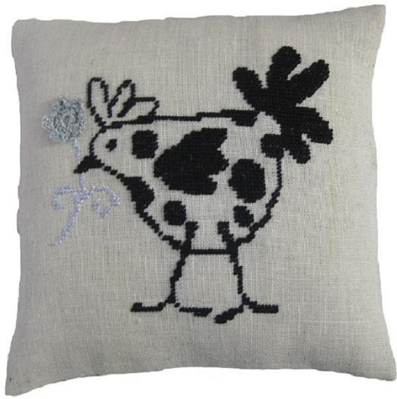 Needlepoint pattern FRENCH HEN