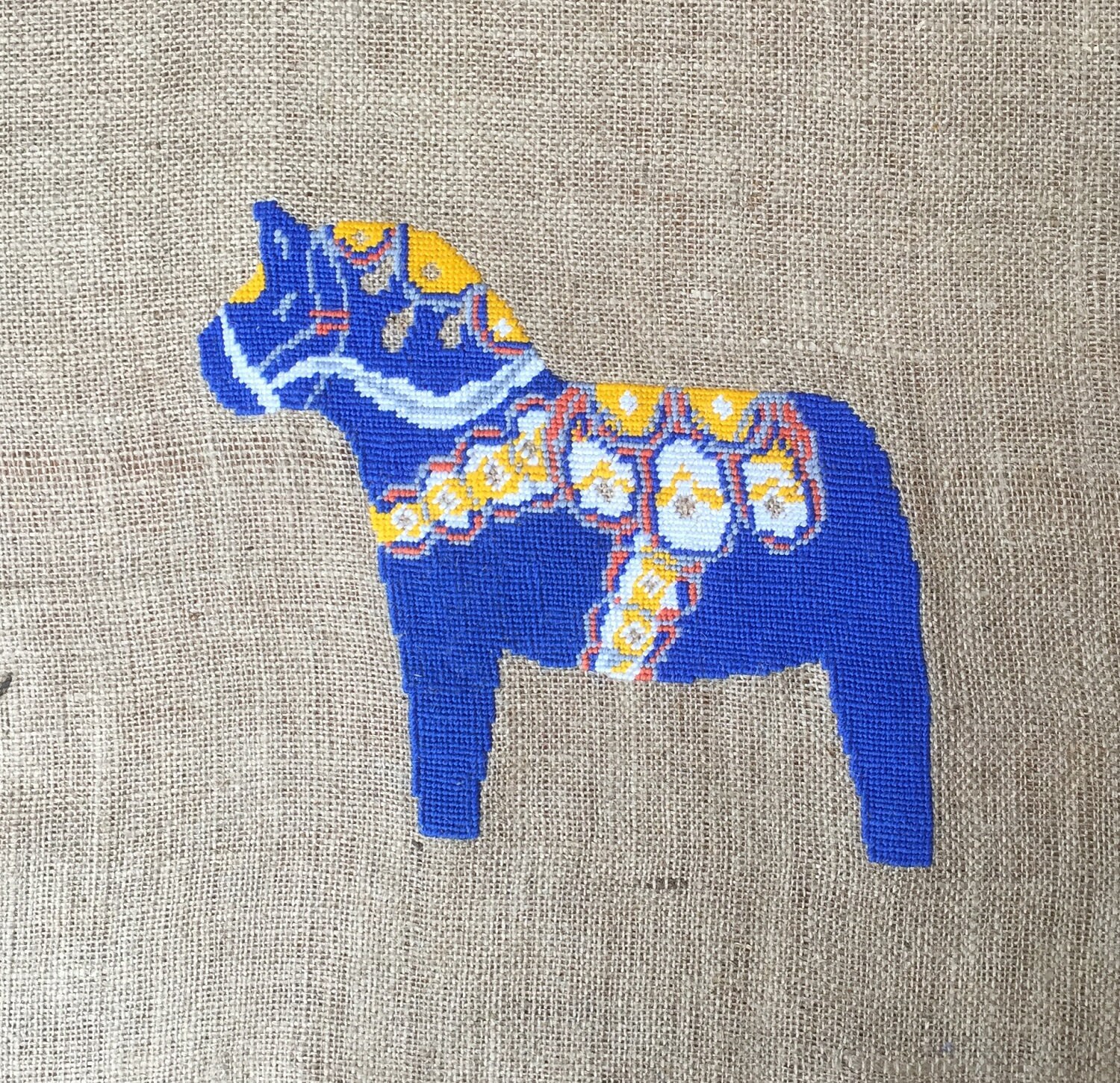 Needlepoint kit DALA HORSEcross stitch kitembroidery Etsy