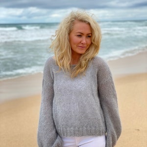 Knitting pattern, FEEL GOOD SWEATER image 1