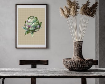 Cross stitch pattern, ARTICHOKE