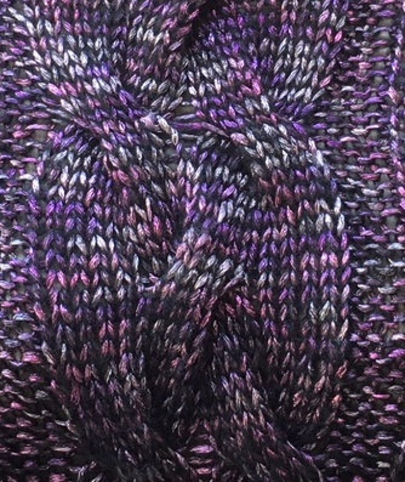 Knitting pattern, CABLE ROLL NECK image 4