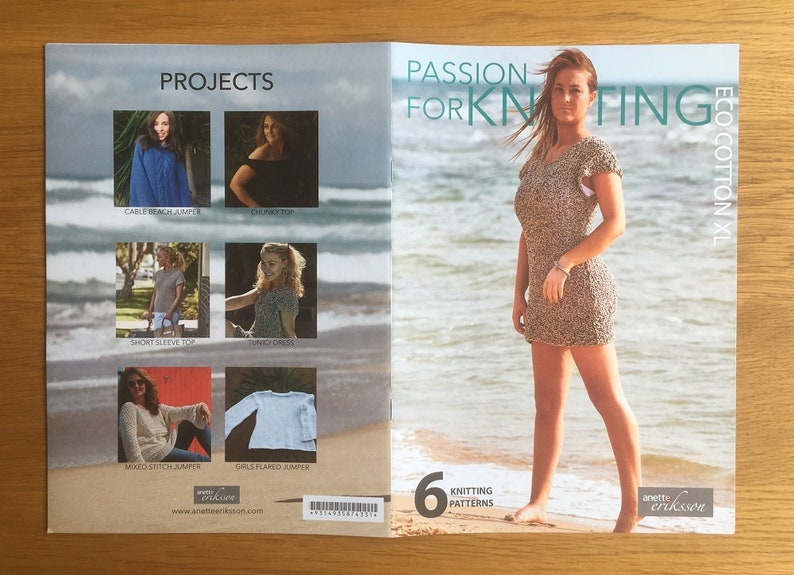 Knitting Patterns Eco Cotton Xl Yarn Anette Eriksson Beach Jumper Fashion Knits Scandinavian Swedish Knitting Womens Knits Modern Knitting Knitting Patterns Eco Cotton Xl Yarn Anette Eriksson Beach Jumper Fashion Knits Scandinavian Swedish Knitting Womens Knits Modern Knitting