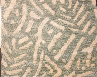 Clarence House Designer Upholstery Fabric Sample Rayon Blend Meru Menthe 2 Pc 7.5" Designer Piece  F0034