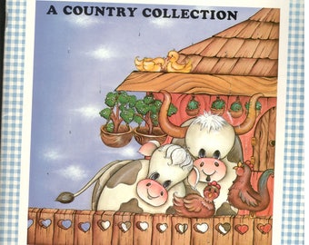 Chubby Cheeks and Beary Tales Volumen 4: Libro de pintura campestre paso a paso de Kim Mauro BK4226