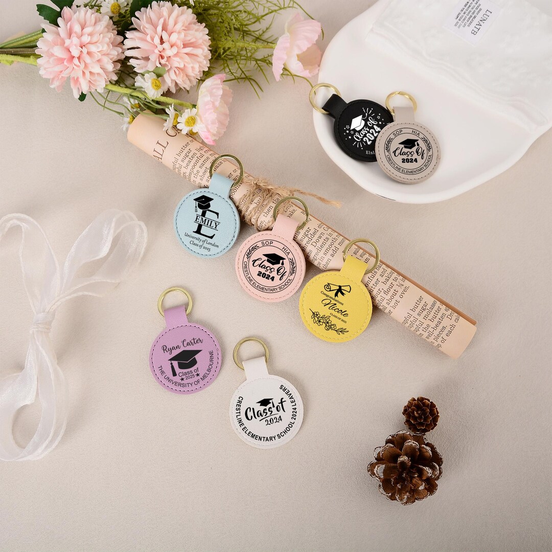 Personalized Name Graduation Keychain,colloege Graduation Keyring,class ...