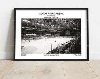 Motorpoint Arena Wall Art – Nottingham Hockey Stadium Poster Print