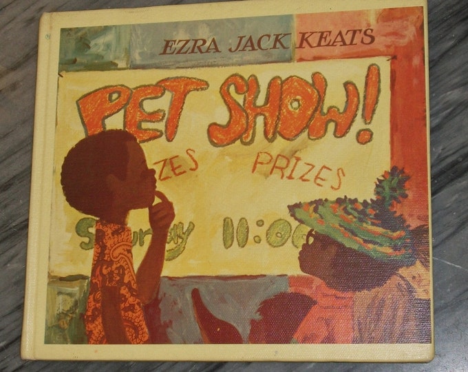 Ezra Jack Keats PET SHOW 70s Childrens Book Etsy