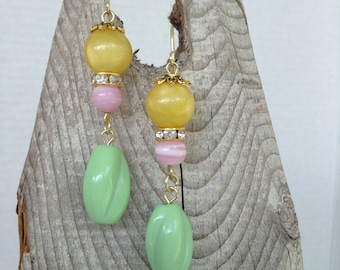 Vintage bead earrings