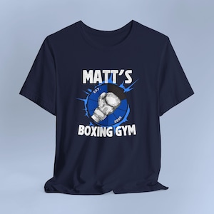 Sports Resort &quot;Matt&#39;s Boxing Club&quot; Graphic Tee