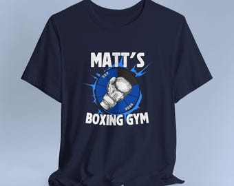 Camiseta gráfica "Matt's Boxing Club" de Sports Resort