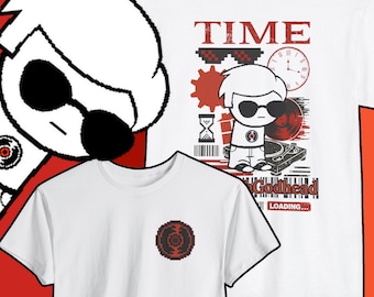 Dave Strider Homestuck Shirt Time Aspect Tee Pixel Vinyl Graphic Unisex Cosplay T-Shirt Webcomic Merch Gift TurntechGodhead Shirt
