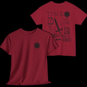 Homestuck Time Aspect Tee, Unisex Cotton T-Shirt, Godtier Graphic Cosplay Shirt, Dave Strider, Homestuck Cosplay, Alternative Fashion