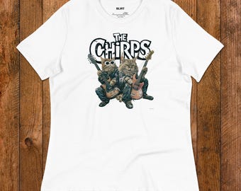 The Chirps Women&#39;s T-Shirt, Cat Mom Shirt, Gift For Her, T-shirt Picture, Pet Lover Gift, Cat Lover Shirt