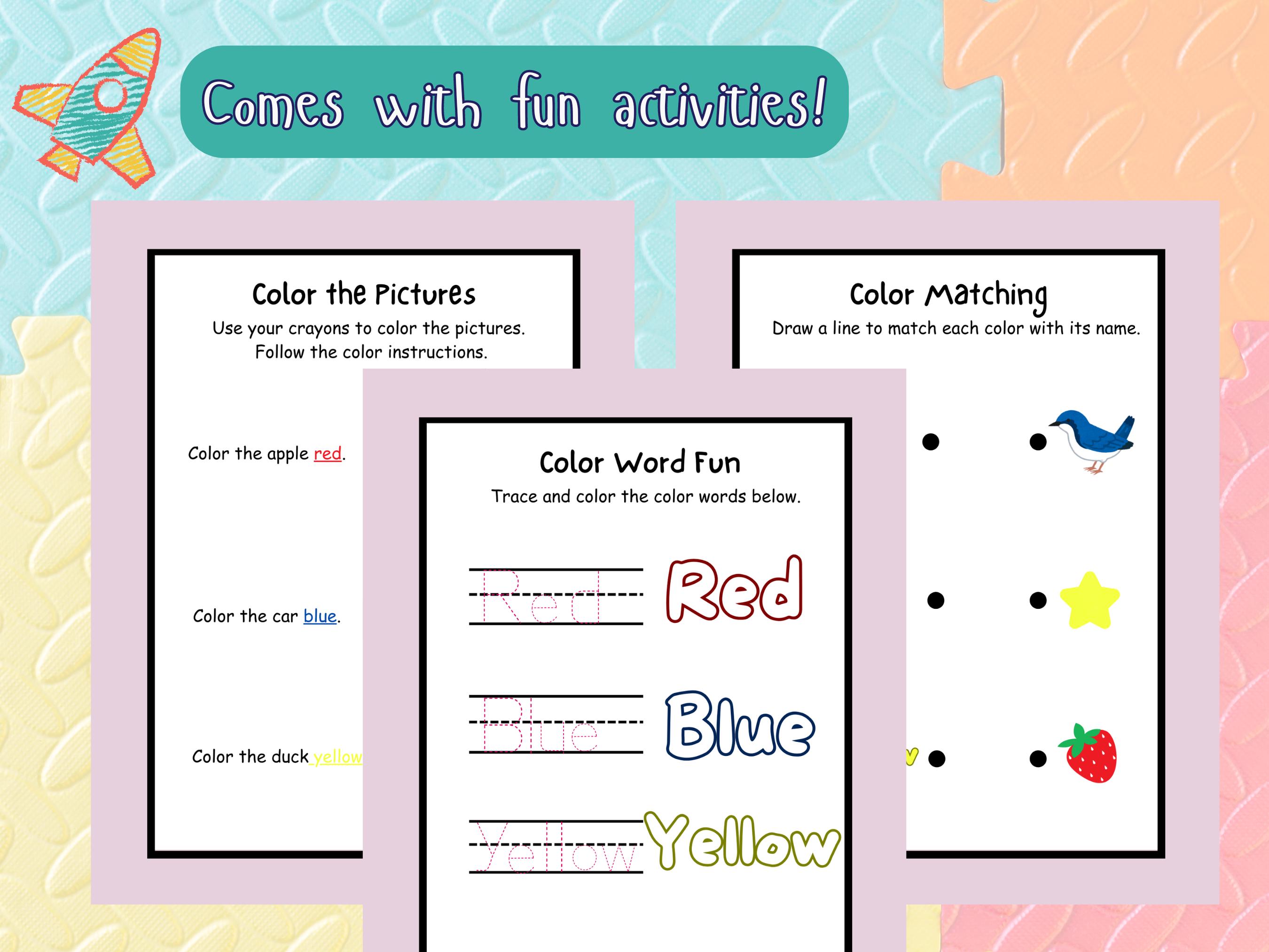 Printable and Editable Coloring Worksheet Printable Worksheet Editable ...