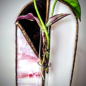 Stained glass plant propagator