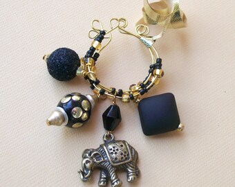 Charms Nomad-Boho Barware zestaw 4 markerów napojowych do kubków i pni