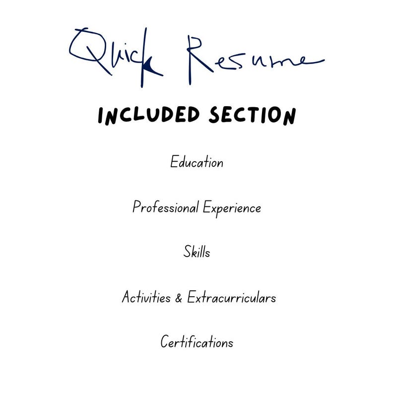 Efficient ATS Resume Template - Il 794xN.6371180040 4srp