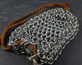 Chainmaille Dice Bag / Coin Pouch - Small