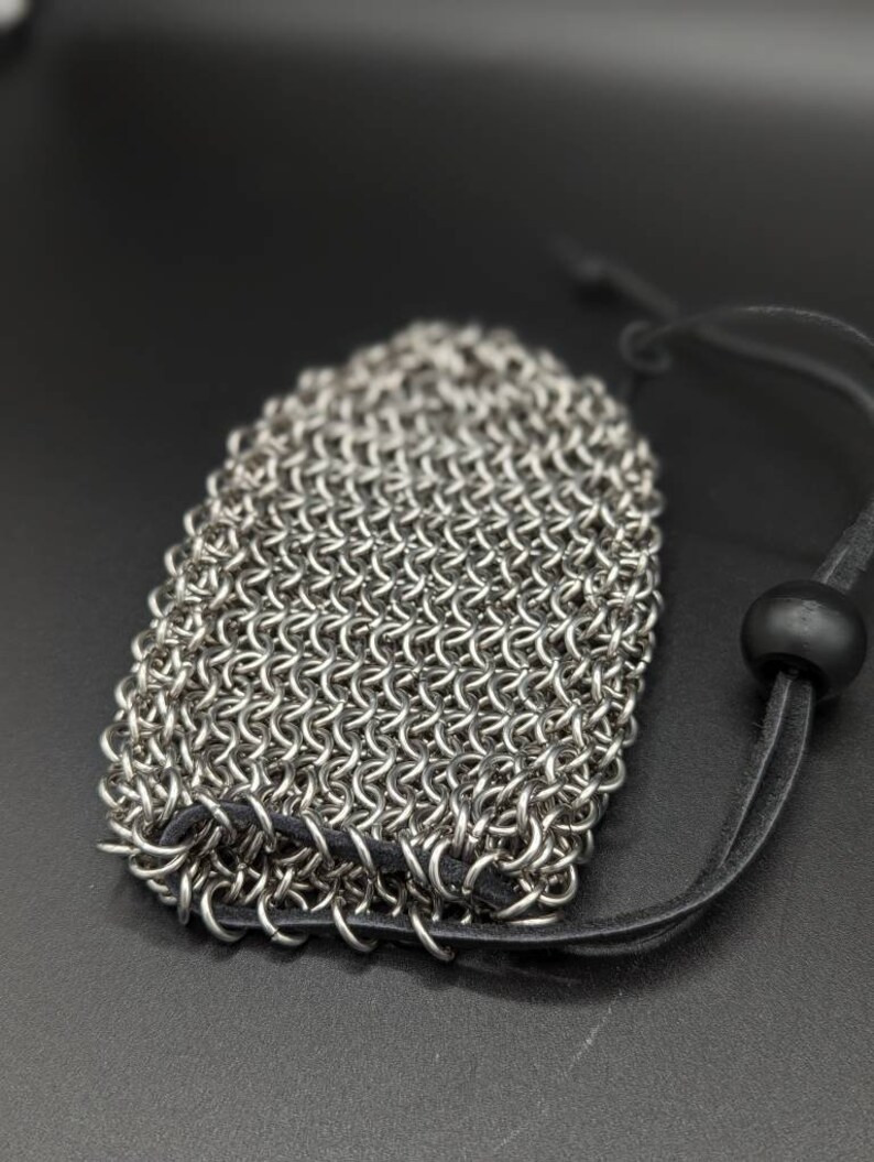 Stainless Steel Chainmaille Dice Bag / Coin Pouch - Medium - Etsy