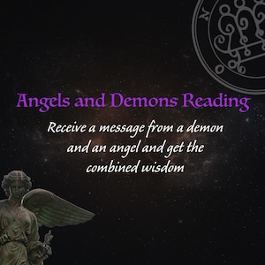 Lecture de tarot des anges et des démons