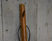Feather Hickory Walking Stick, Staff, walkingstick, Kiln Dried, Trecker, Feather Carving, Natural Hiking Stick, Up to 60 quot Tall