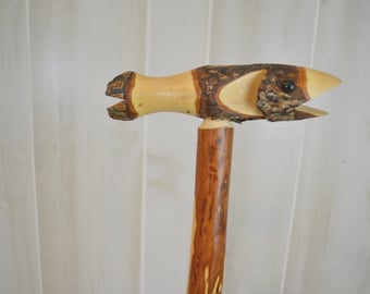3 Wooden Fish on a Stringer by Creation Carvings