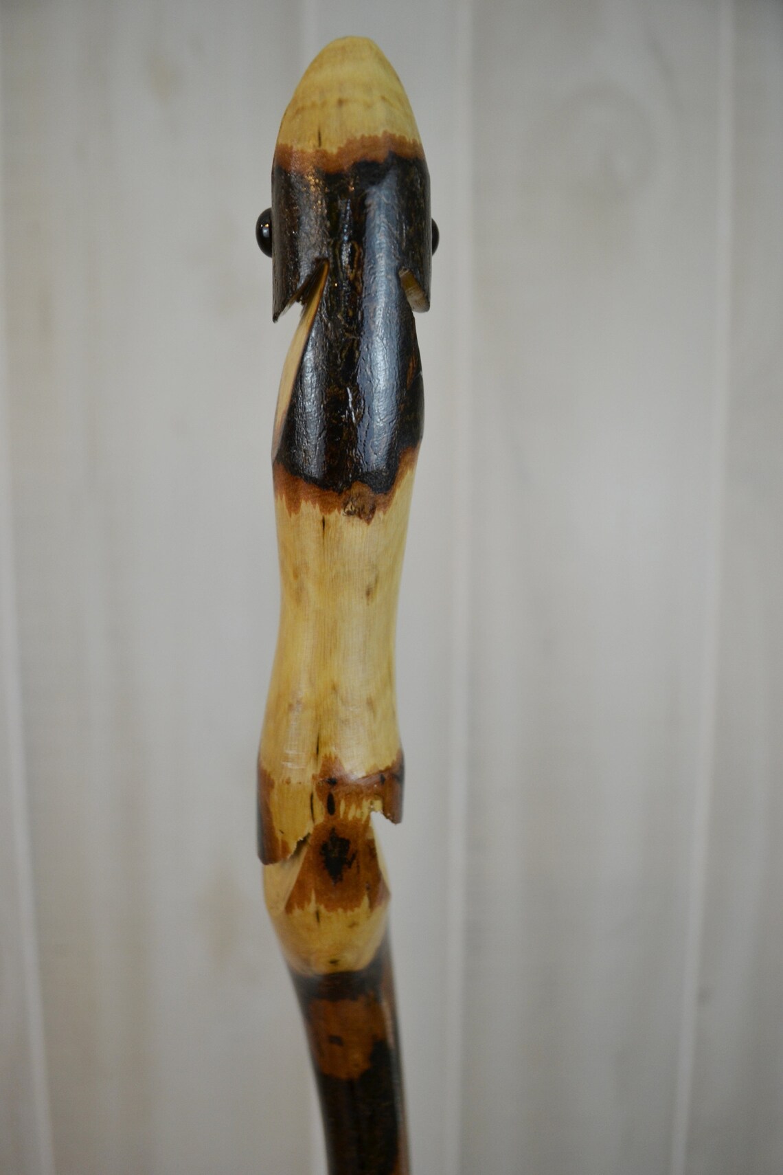 Fish Walking Stick Fish cut into walking stick Fisherman Etsy