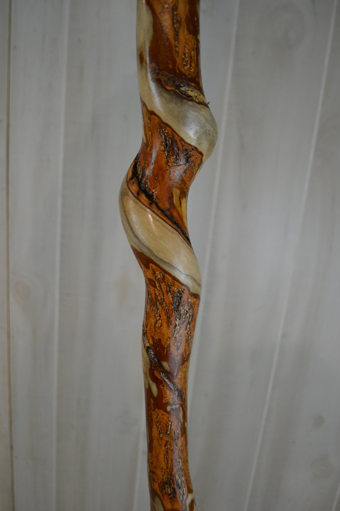 Walking Stick Vine Twisted Natural Vine Choked Hiking Etsy